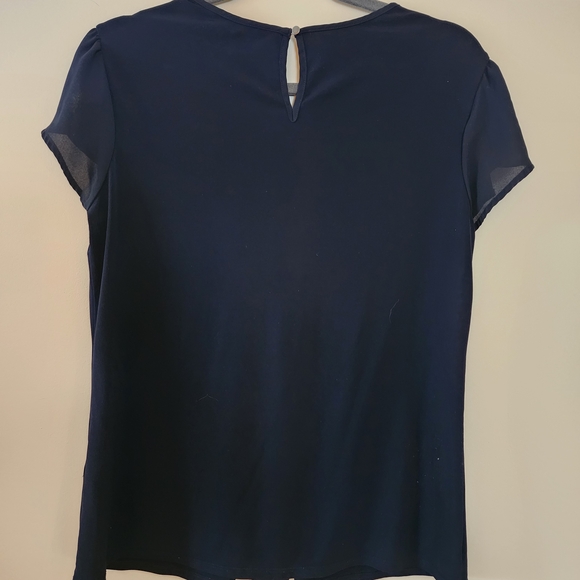 41 Hawthorn Classic Navy Blouse - Picture 3 of 3